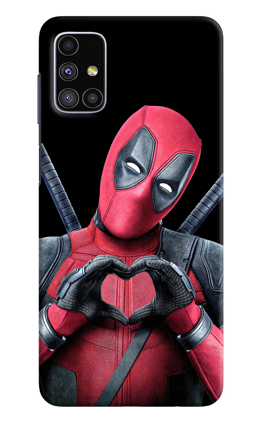 Deadpool Samsung M51 Back Cover, Hard case