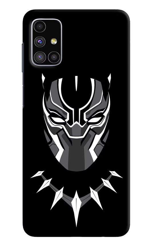 Black Panther Samsung M51 Hard Case Back Cover by Casekaro