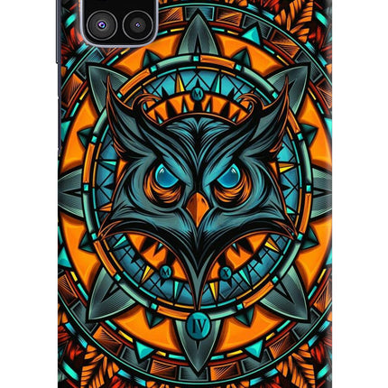 Angry Owl Art Samsung M51 Hard Case Back Cover by Casekaro