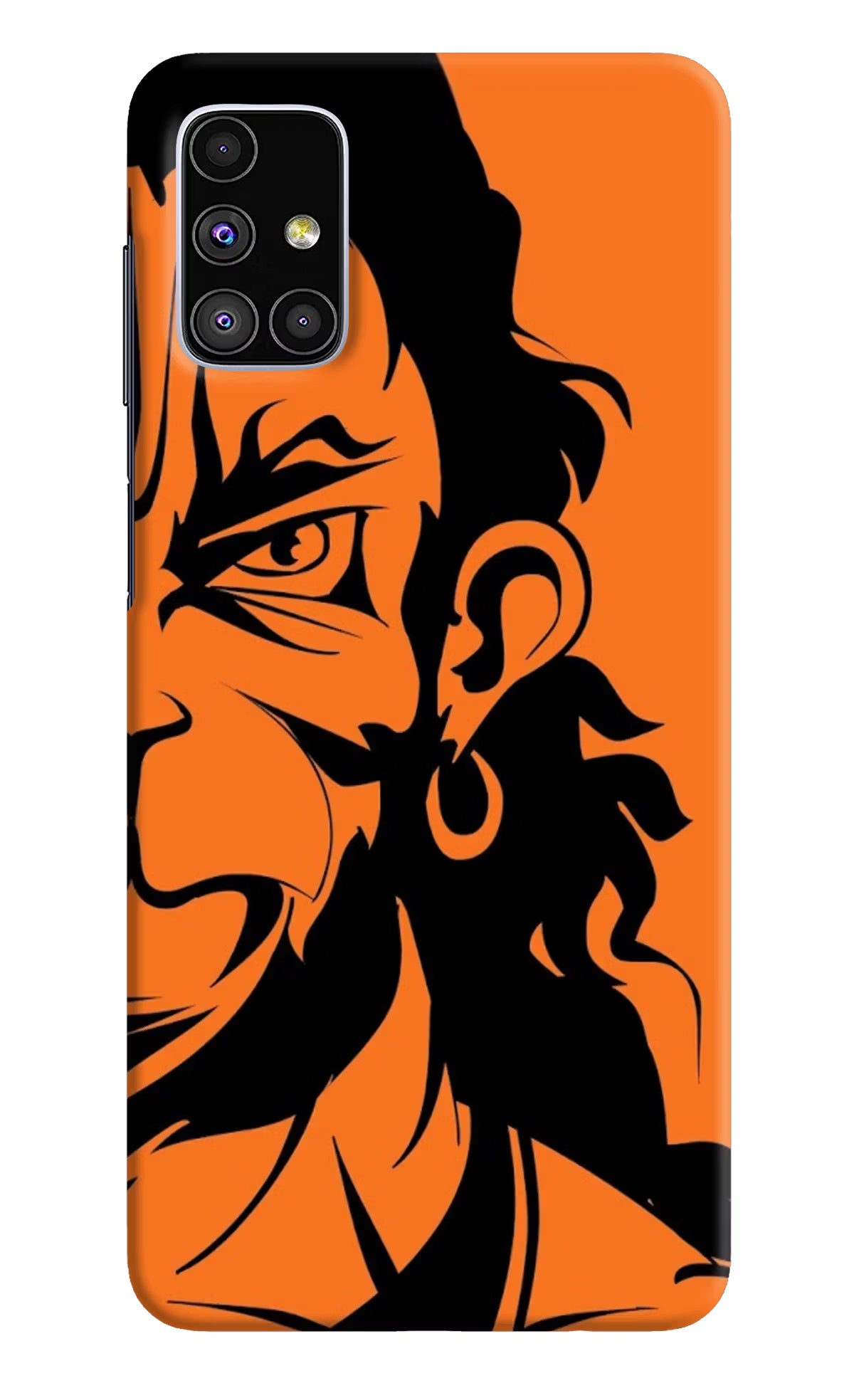 Hanuman Samsung M51 Hard Case Back Cover by Casekaro