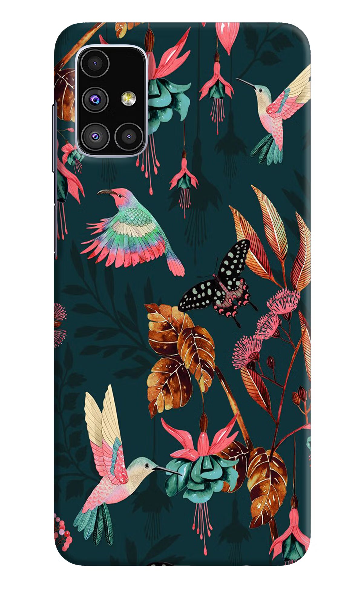 Birds Samsung M51 Hard Case Back Cover by Casekaro