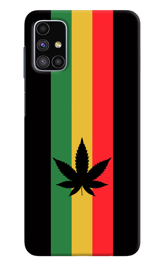 Weed Flag Samsung M51 Hard Case Back Cover by Casekaro