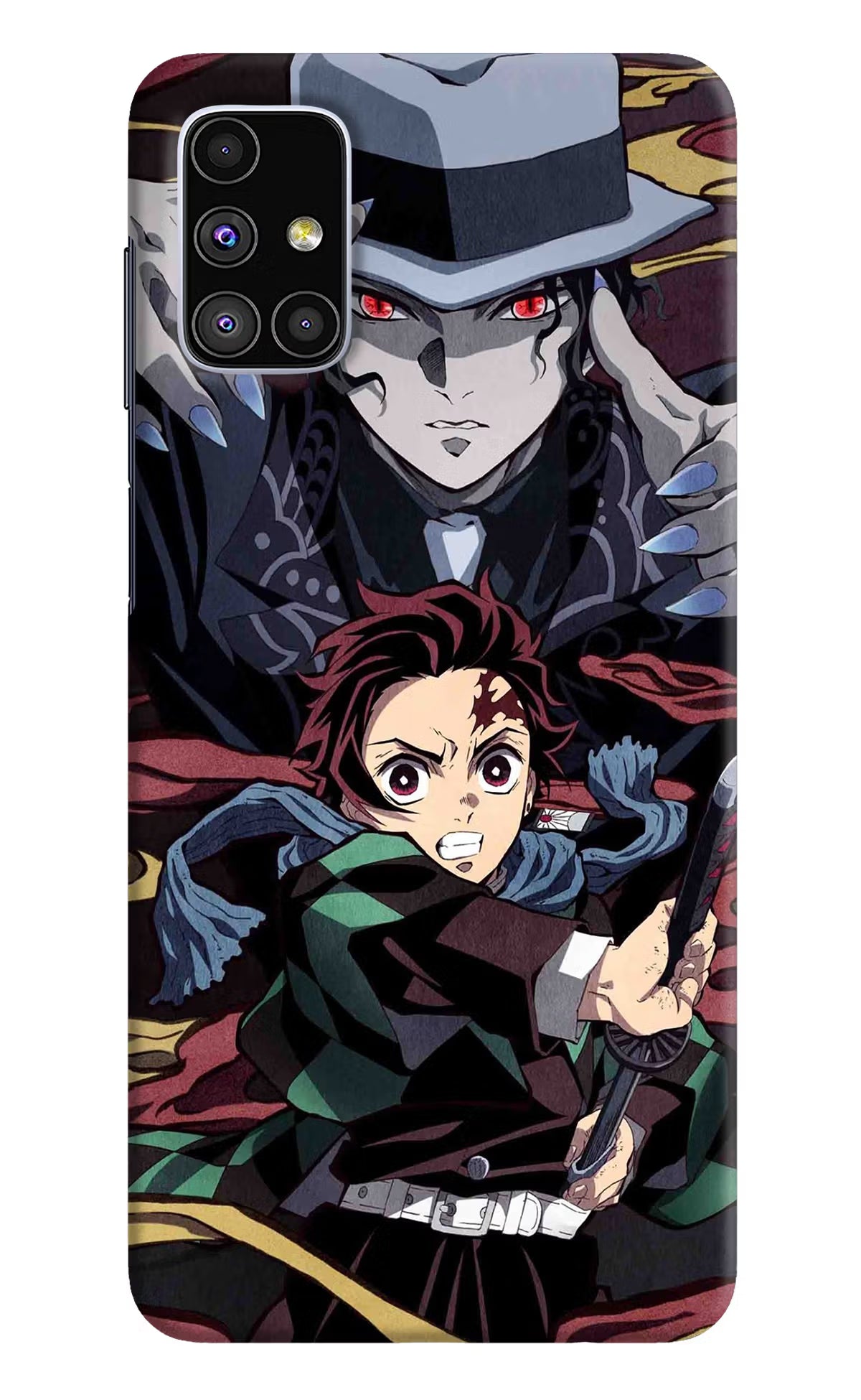 Demon Slayer Samsung M51 Hard Case Back Cover by Casekaro