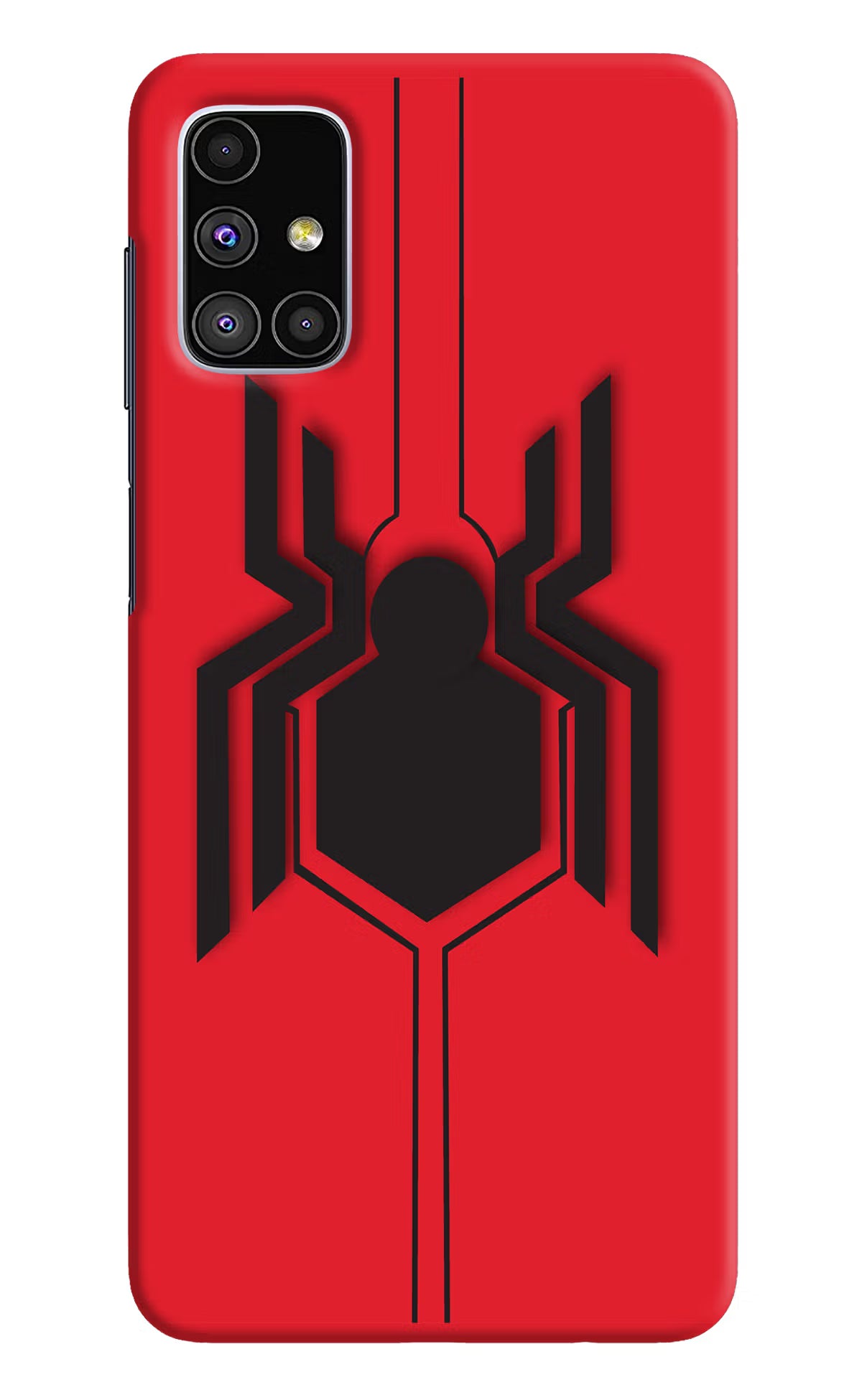 Spider Samsung M51 Hard Case Back Cover by Casekaro