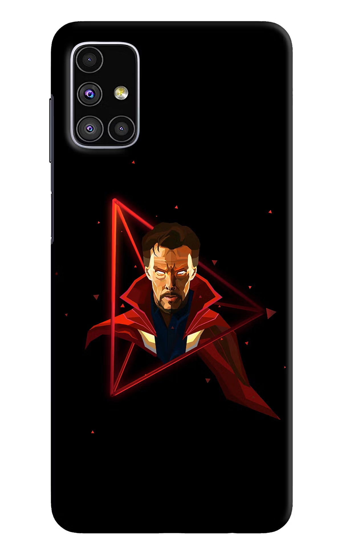 Doctor Ordinary Samsung M51 Hard Case Back Cover by Casekaro