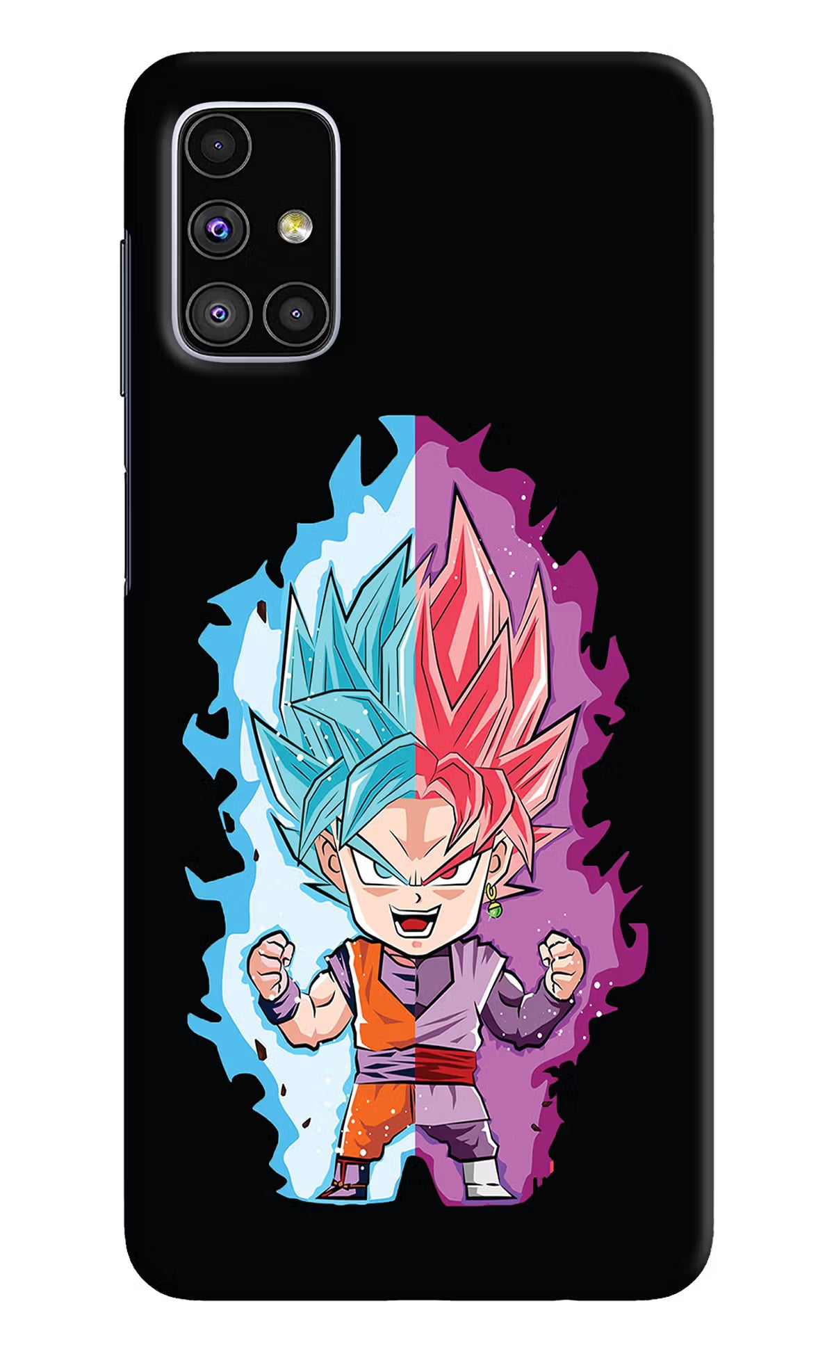 Chota Goku Samsung M51 Hard Case Back Cover by Casekaro