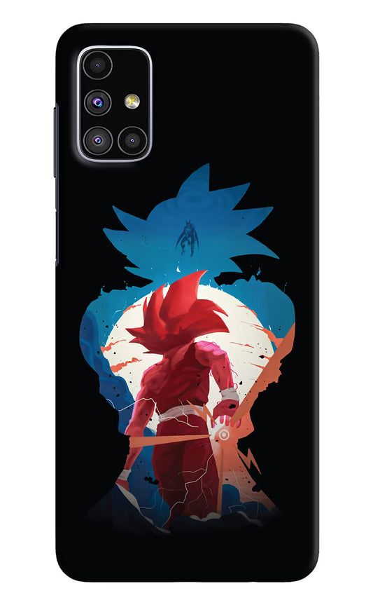 Goku Samsung M51 Hard Case Back Cover by Casekaro