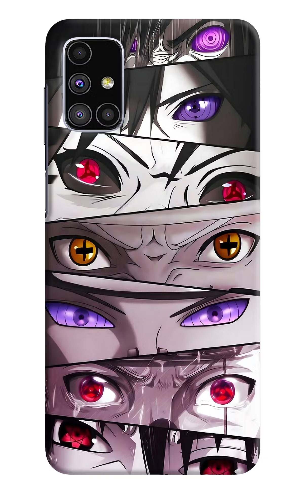 Naruto Anime Samsung M51 Hard Case Back Cover by Casekaro