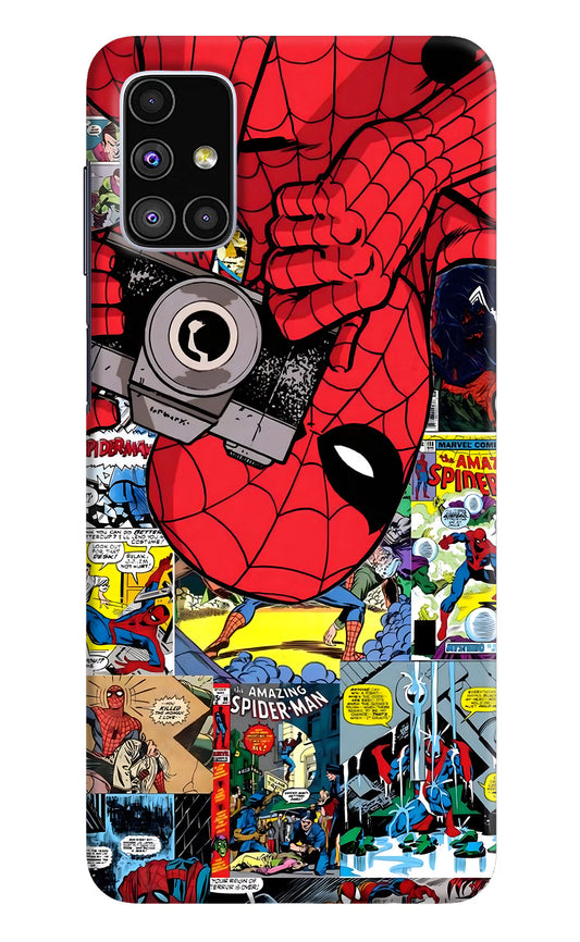 Spider Man Samsung M51 Hard Case Back Cover by Casekaro