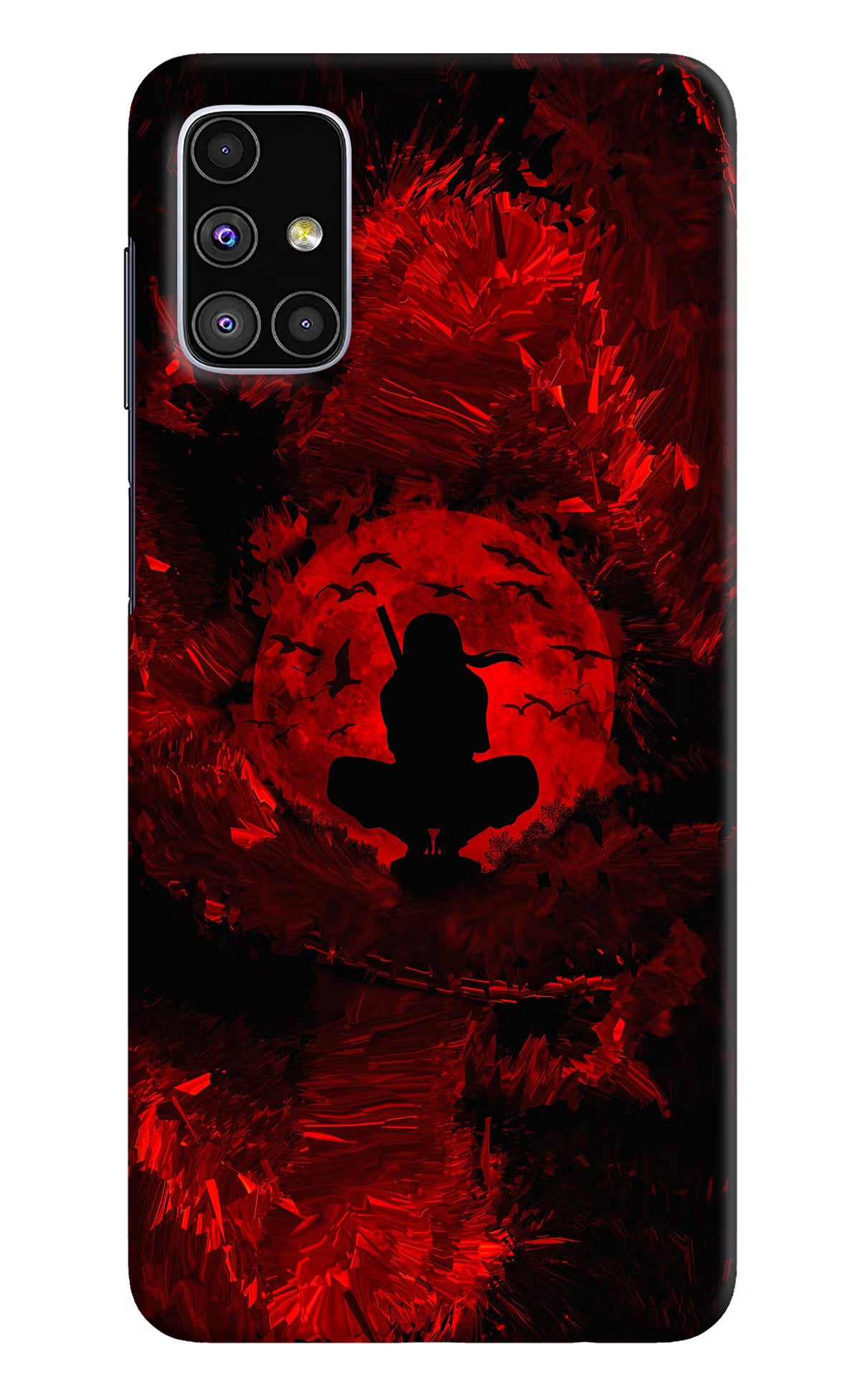 Itachi Uchiha Samsung M51 Hard Case Back Cover by Casekaro