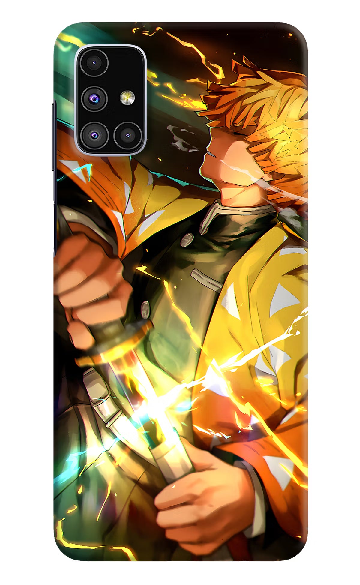 Demon Slayer Samsung M51 Hard Case Back Cover by Casekaro