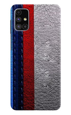 BMW Stripes Samsung M51 Hard Case Back Cover by Casekaro