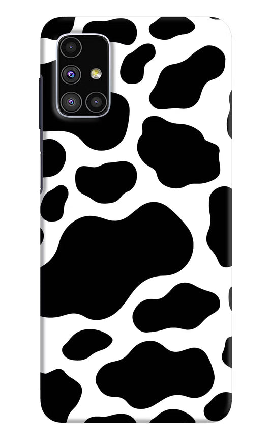 Cow Spots Samsung M51 Hard Case Back Cover by Casekaro