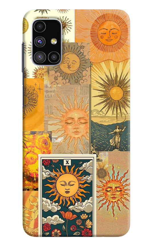 Sun Samsung M51 Hard Case Back Cover by Casekaro