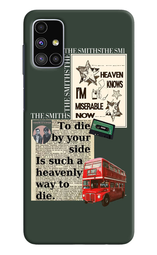 The Smiths Samsung M51 Hard Case Back Cover by Casekaro