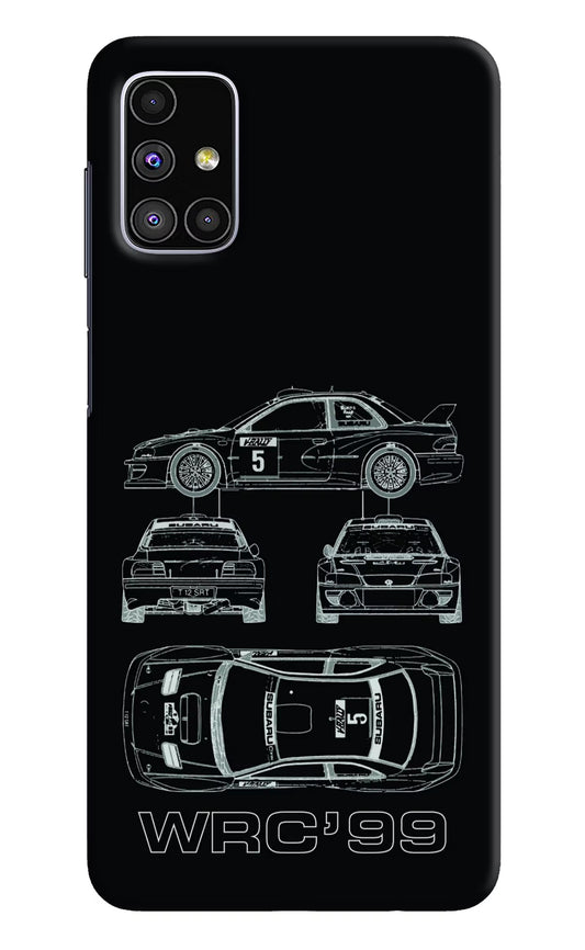 WRC'99 Samsung M51 Hard Case Back Cover by Casekaro