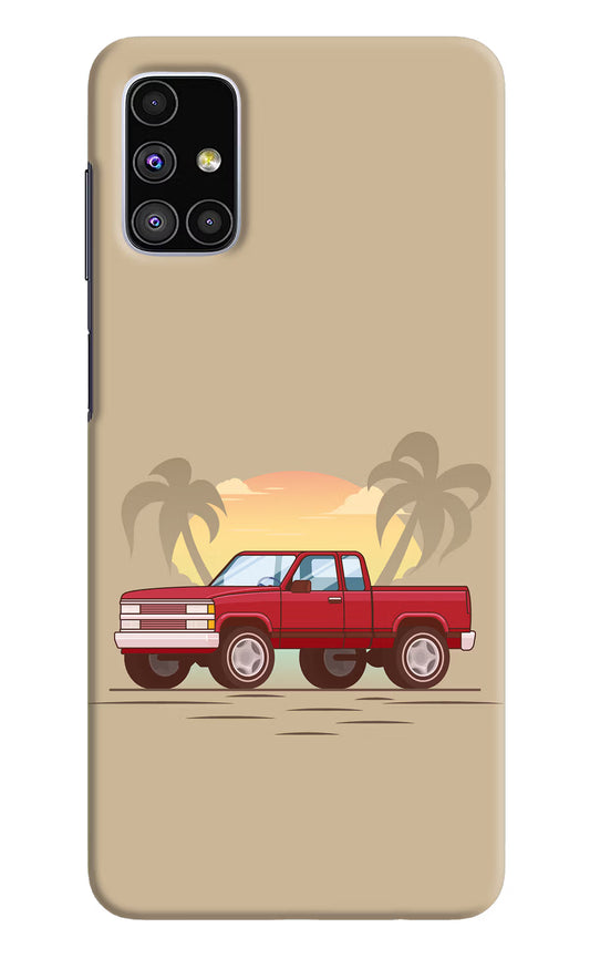 Desert Classic Drive Samsung M51 Hard Case Back Cover by Casekaro