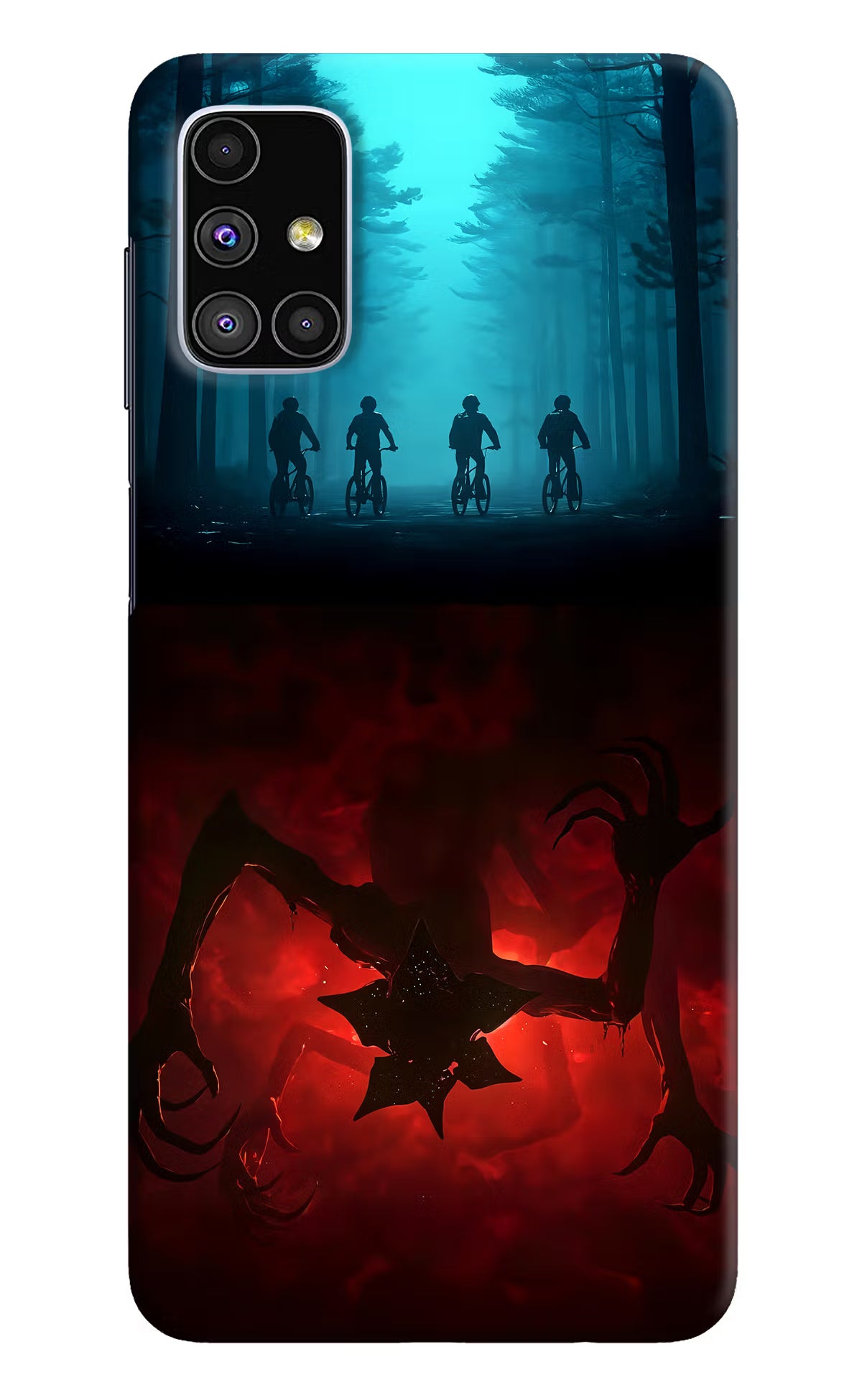 Ordinary Things Downside Up Samsung M51 Hard Case Back Cover by Casekaro