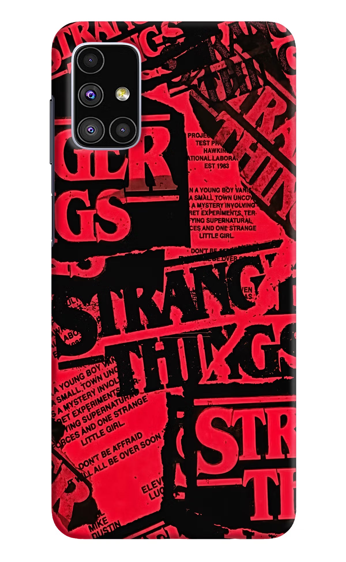 Ordinary Things Samsung M51 Hard Case Back Cover by Casekaro