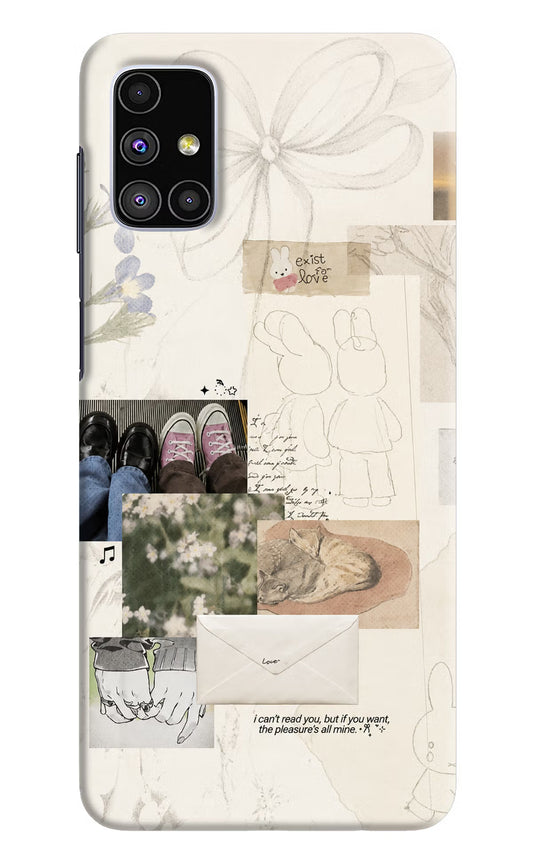Soft Aesthetic Samsung M51 Back Cover