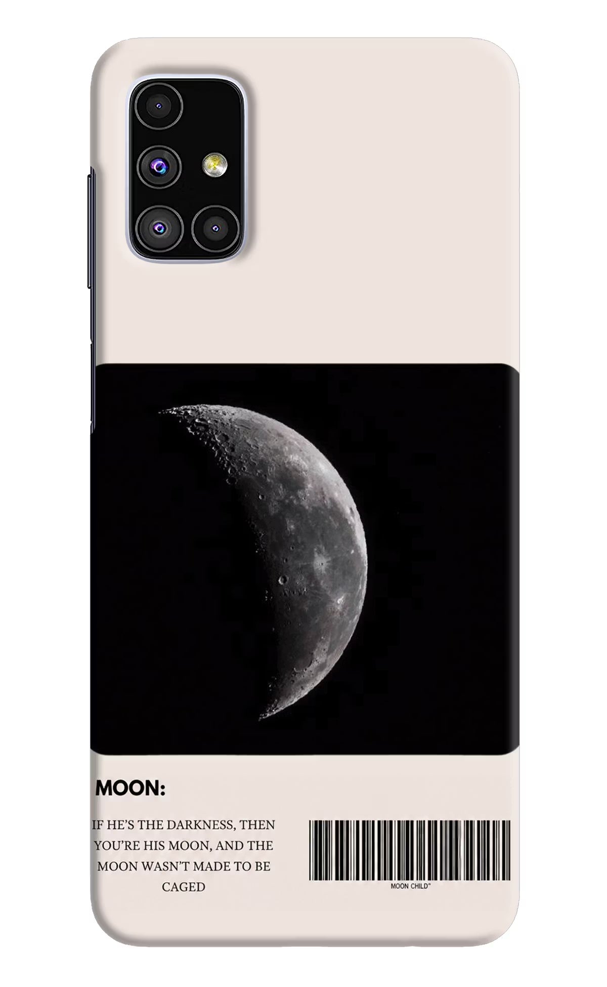 Moon Phase Samsung M51 Back Cover