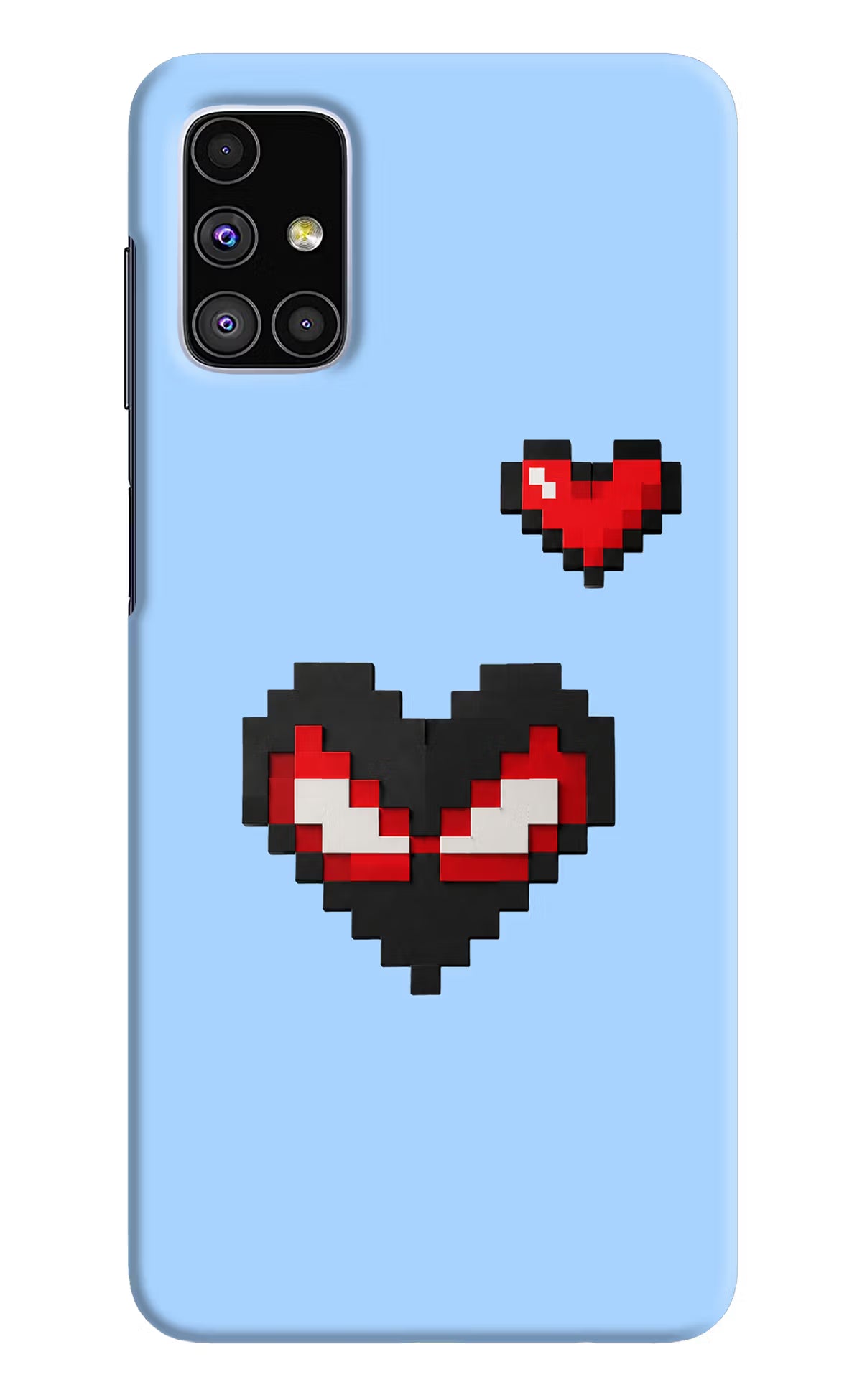 Peter Heart Samsung M51 Back Cover