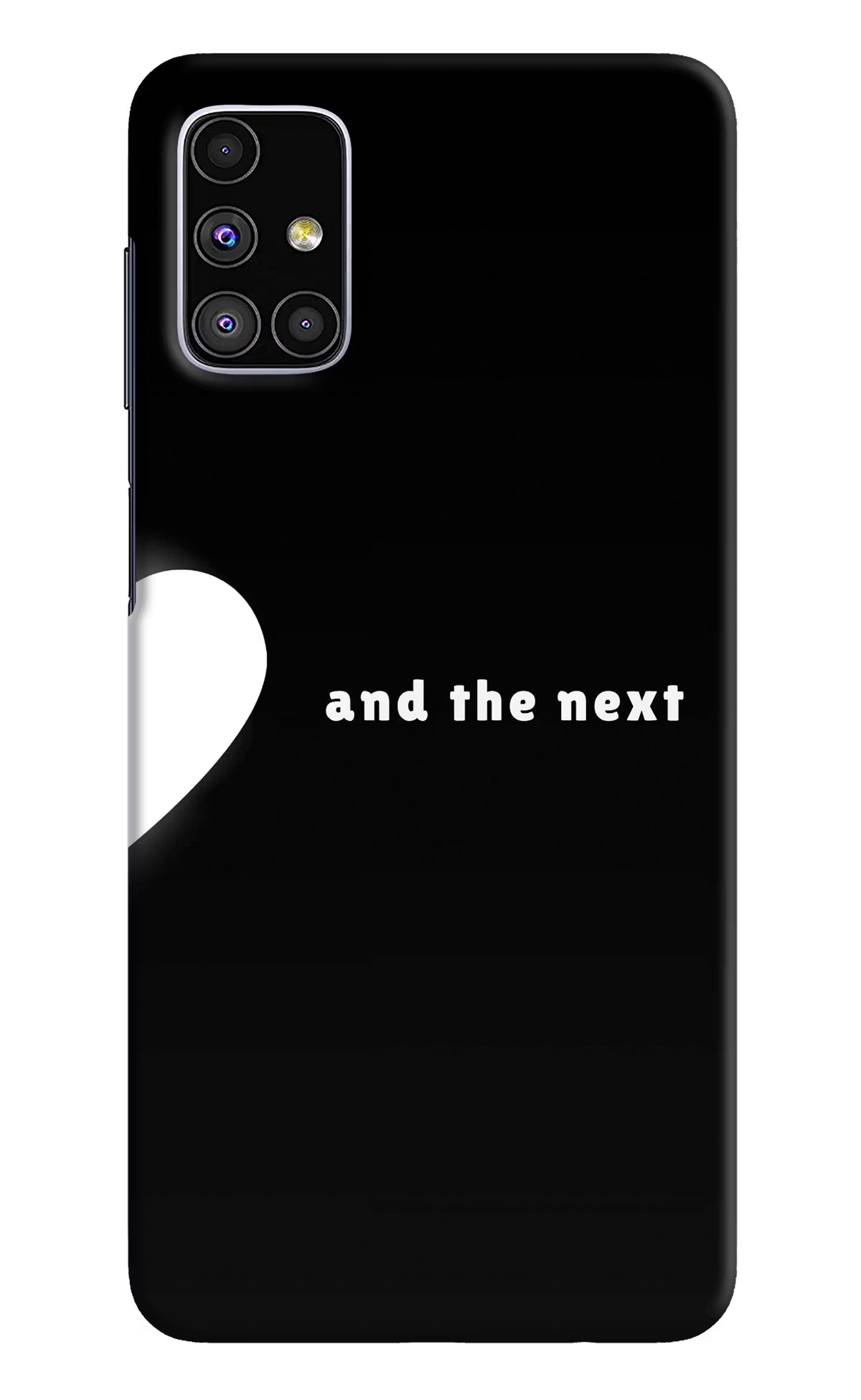 Next World Samsung M51 Back Cover