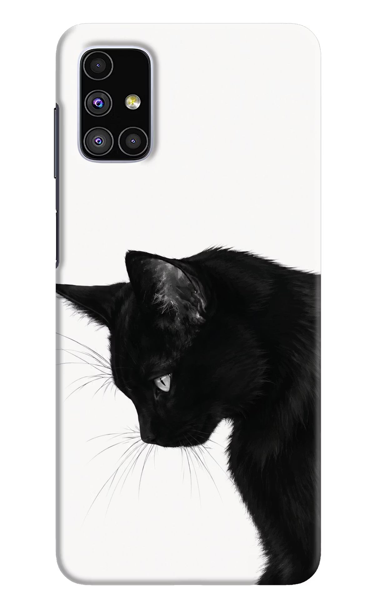 Shadow Gaze Samsung M51 Back Cover