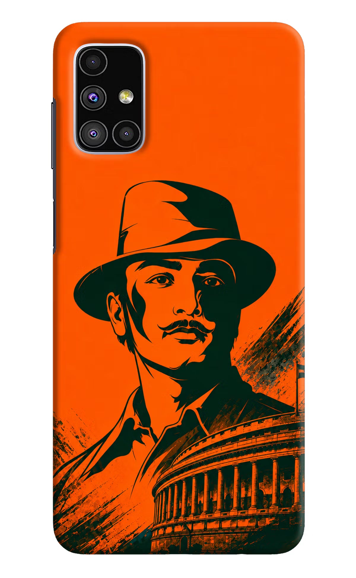 Bhagat Singh Legacy Samsung M51 Back Cover