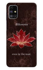 Bloom Samsung M51 Hard Case Back Cover by Casekaro