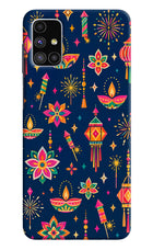 Festive Pop Samsung M51 Hard Case Back Cover by Casekaro