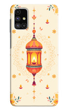 Golden Lantern Samsung M51 Hard Case Back Cover by Casekaro