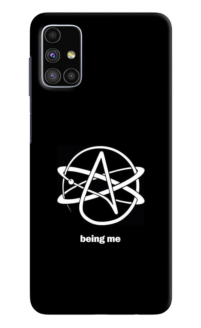 Atheist Symbol Samsung M51 Hard Case Back Cover by Casekaro