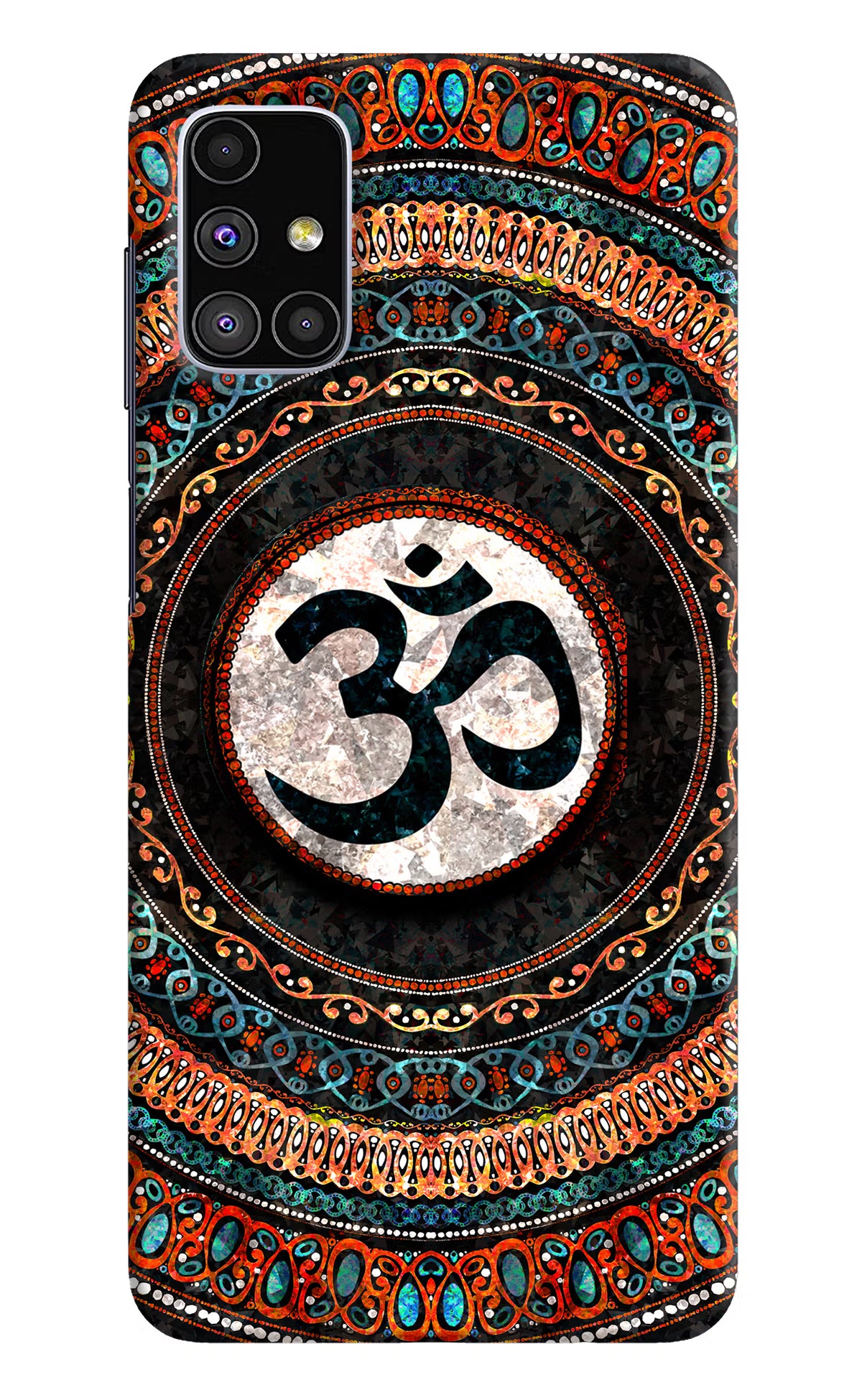 Om Culture Samsung M51 Pop Case by Casekaro