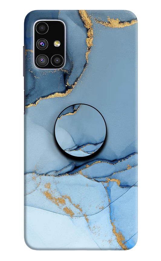 Blue Marble Samsung M51 Pop Case by Casekaro