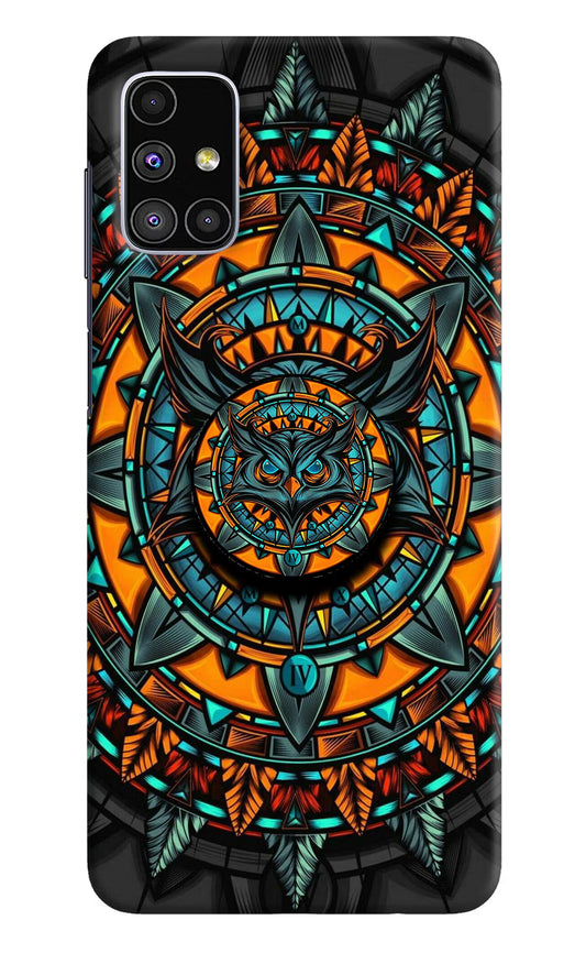 Angry Owl Samsung M51 Pop Case by Casekaro