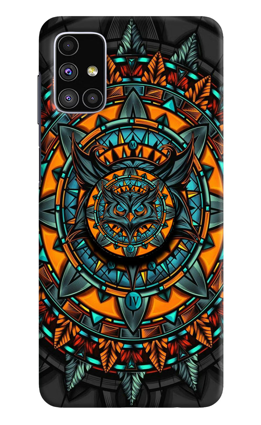 Angry Owl Samsung M51 Pop Case, Hard case