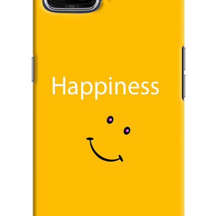 Happiness With Smiley Oppo F17 Hard Case Back Cover by Casekaro