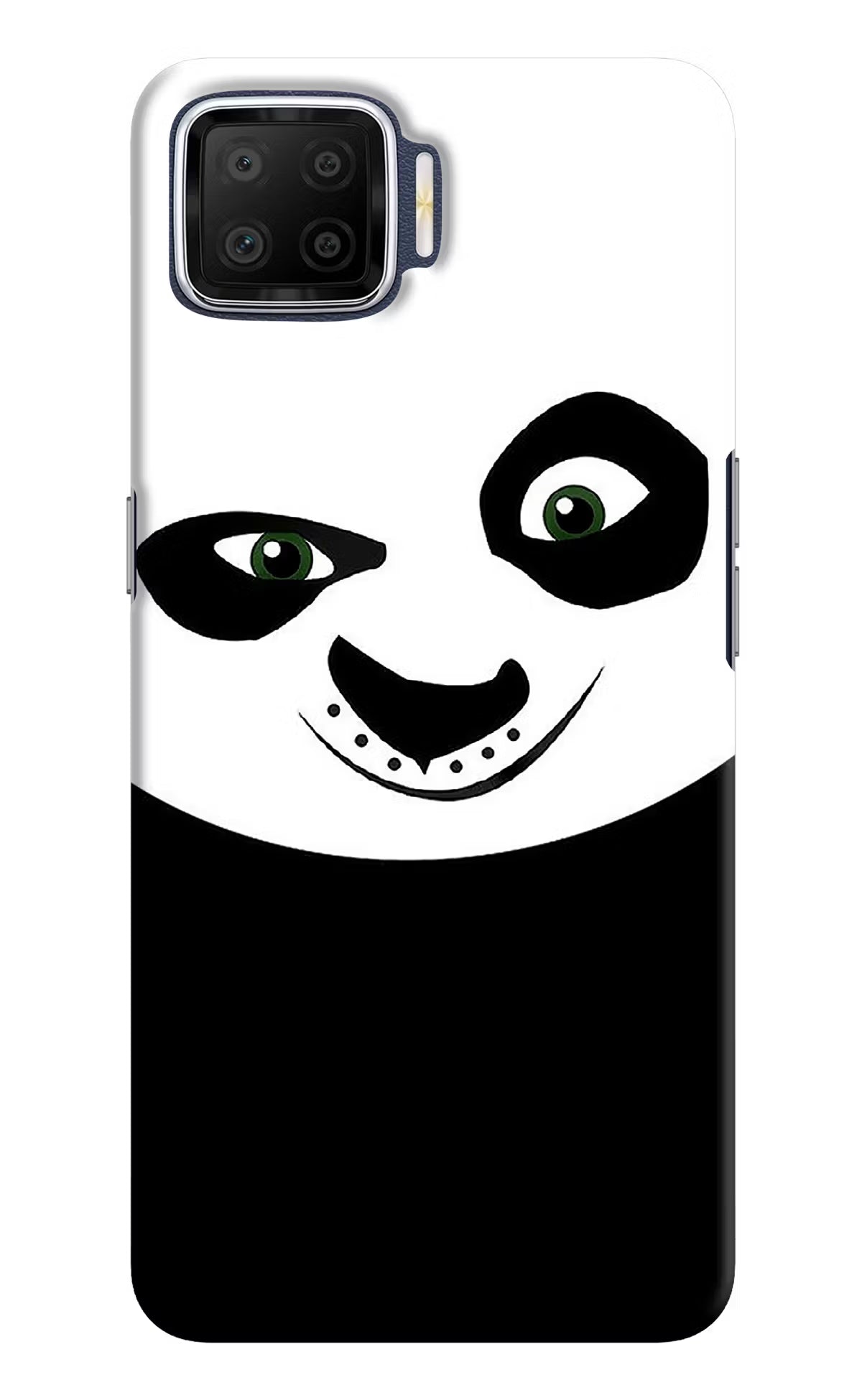 Panda Oppo F17 Hard Case Back Cover by Casekaro