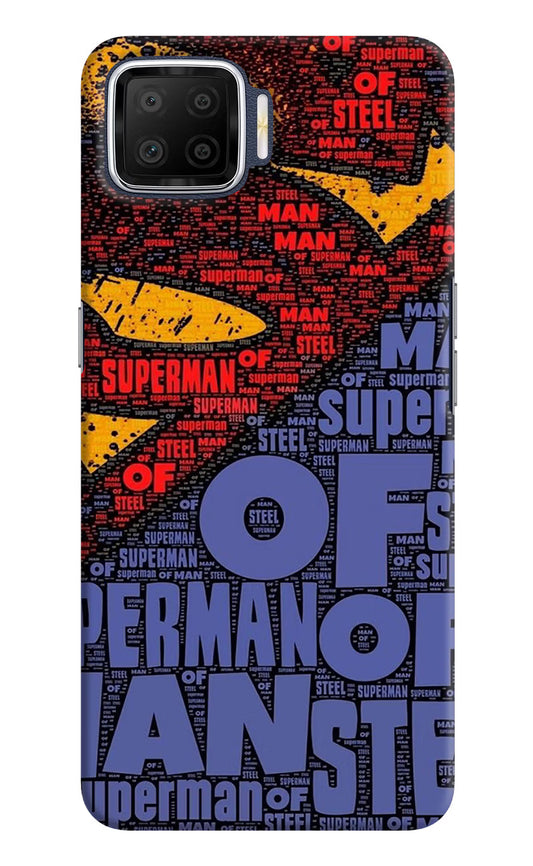 Superman Oppo F17 Hard Case Back Cover by Casekaro