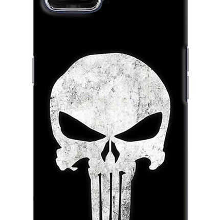 Punisher Skull Oppo F17 Hard Case Back Cover by Casekaro