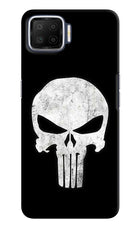 Punisher Skull Oppo F17 Hard Case Back Cover by Casekaro