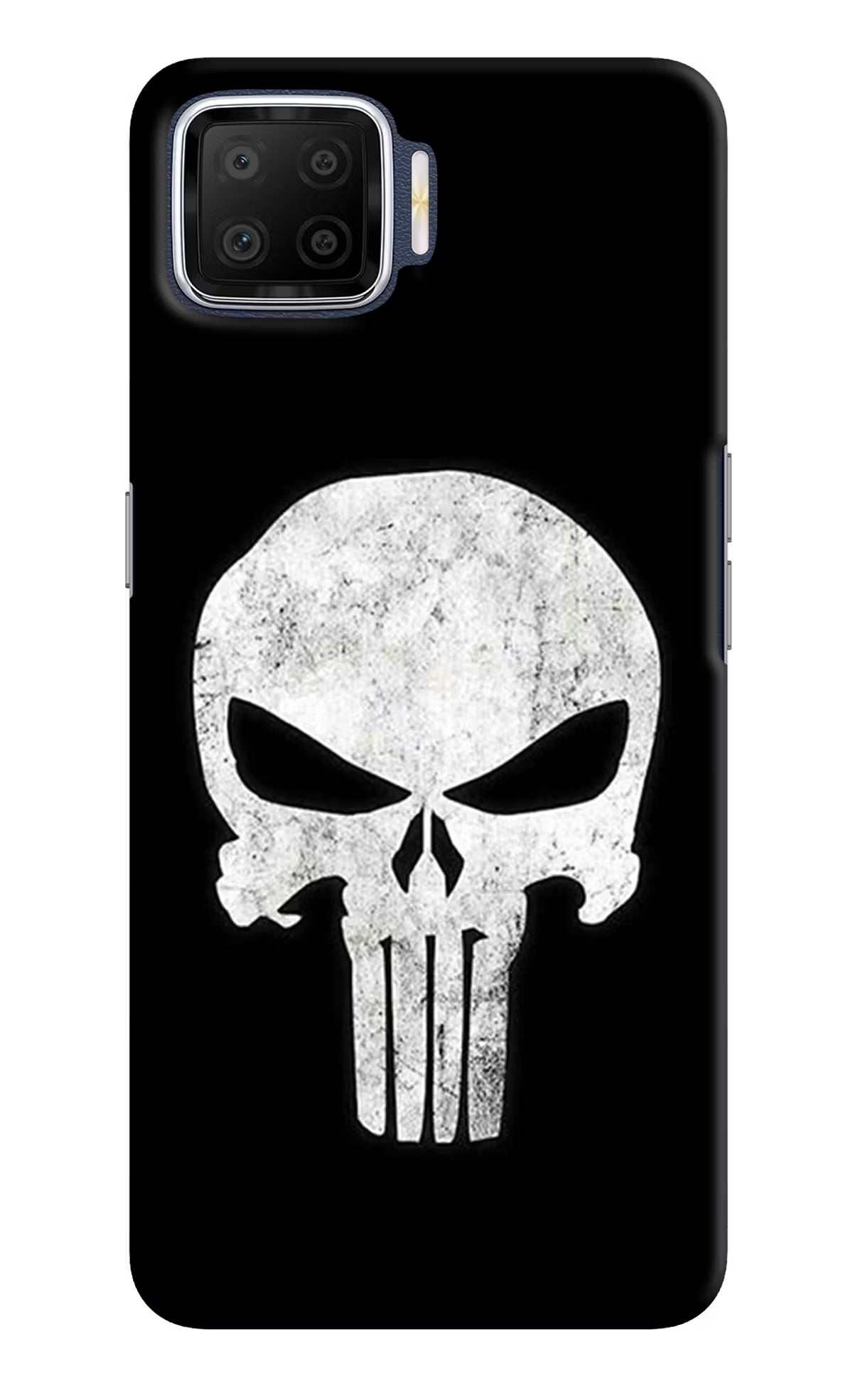 Punisher Skull Oppo F17 Hard Case Back Cover by Casekaro