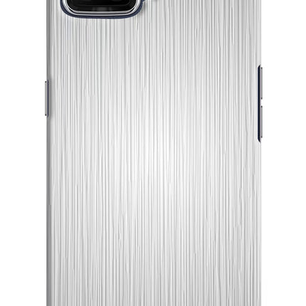 Wooden Grey Texture Oppo F17 Hard Case Back Cover by Casekaro