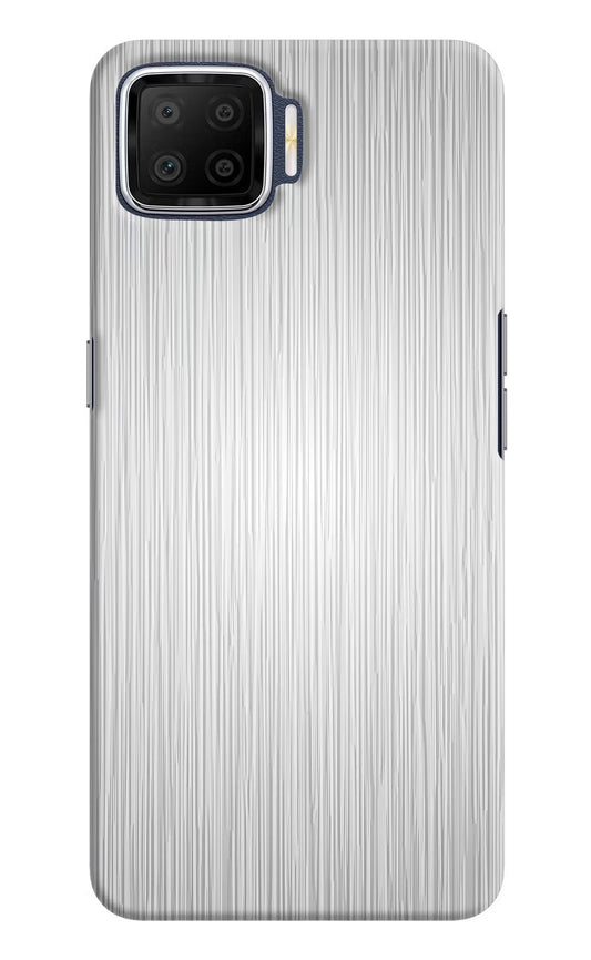 Wooden Grey Texture Oppo F17 Hard Case Back Cover by Casekaro