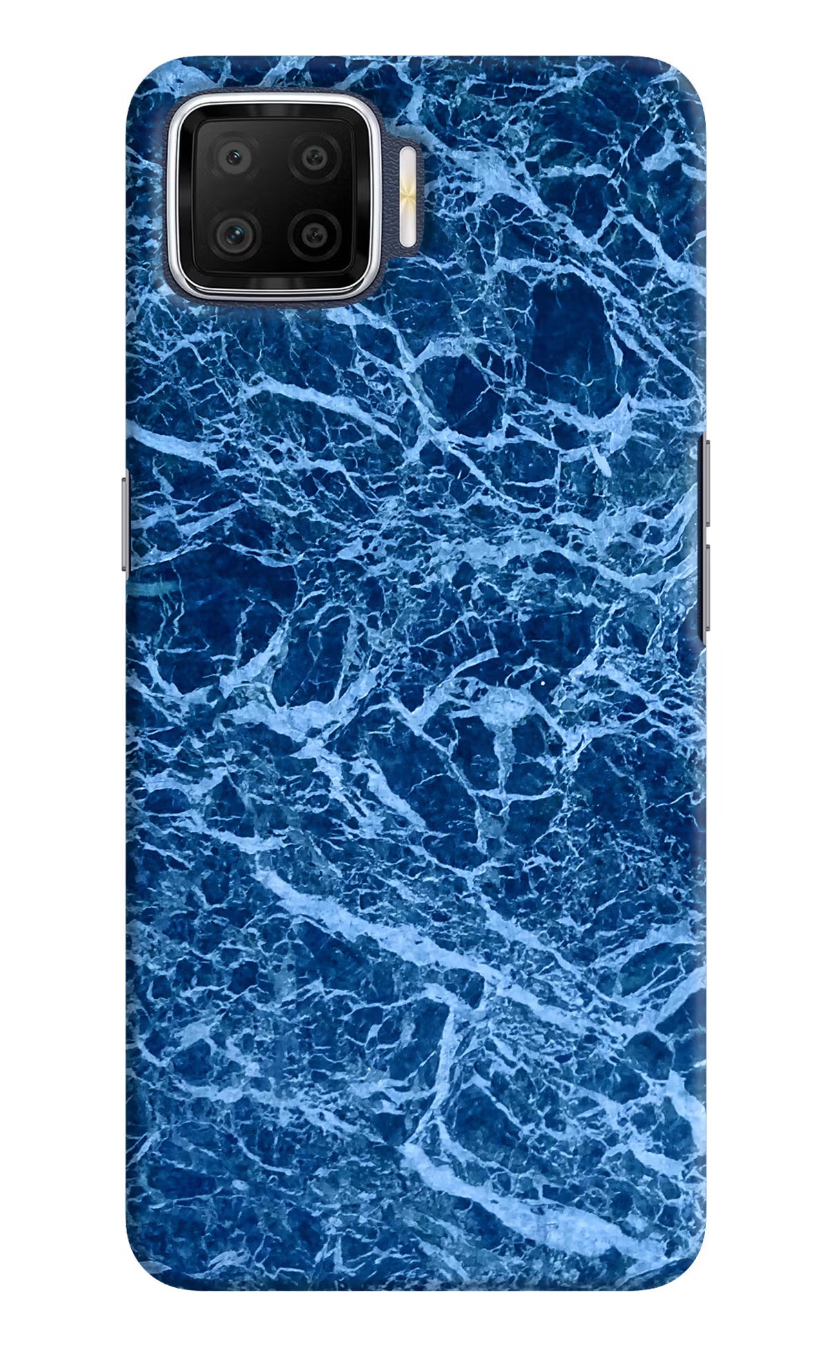 Blue Marble Oppo F17 Hard Case Back Cover by Casekaro