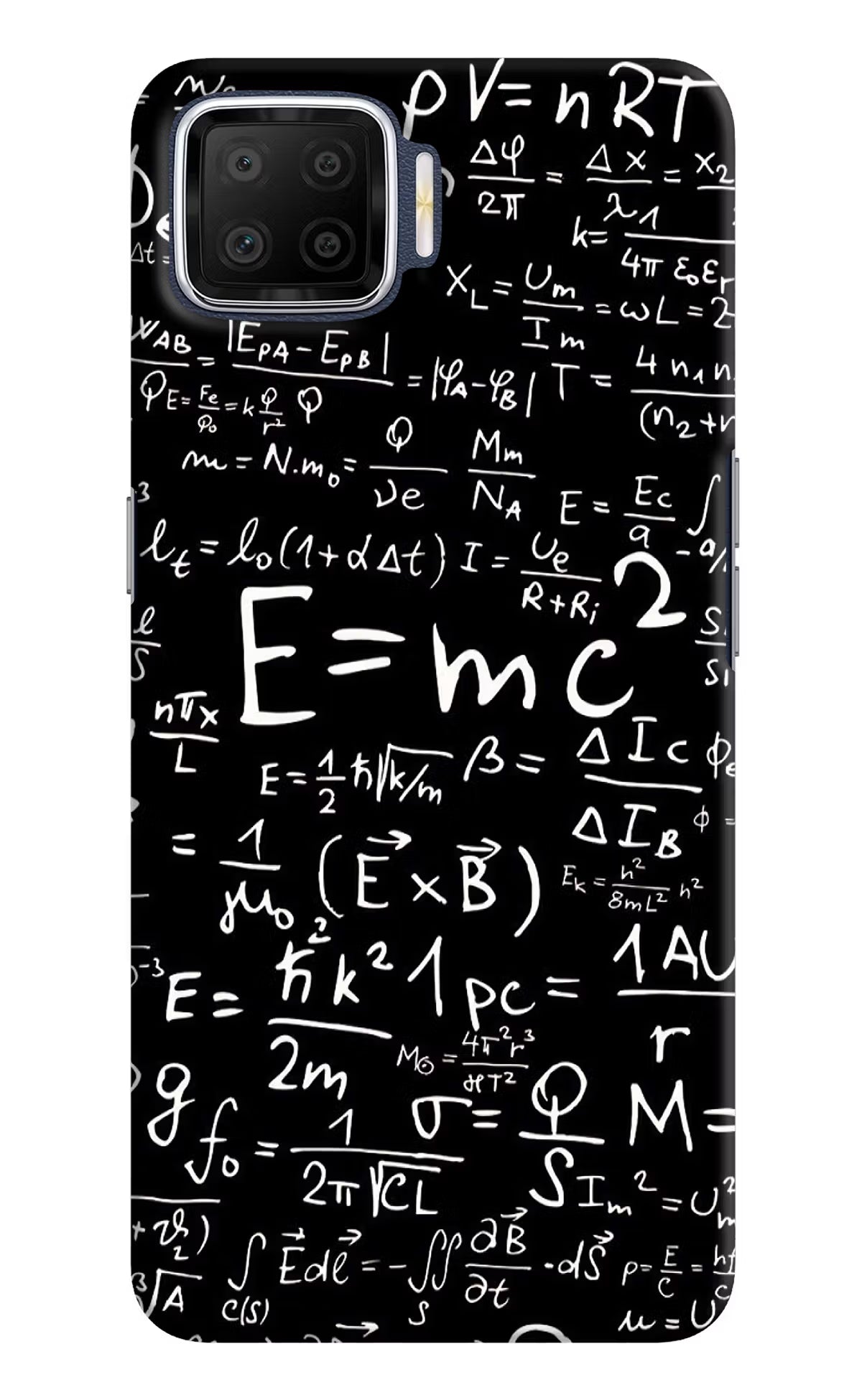 Physics Formula Oppo F17 Hard Case Back Cover by Casekaro