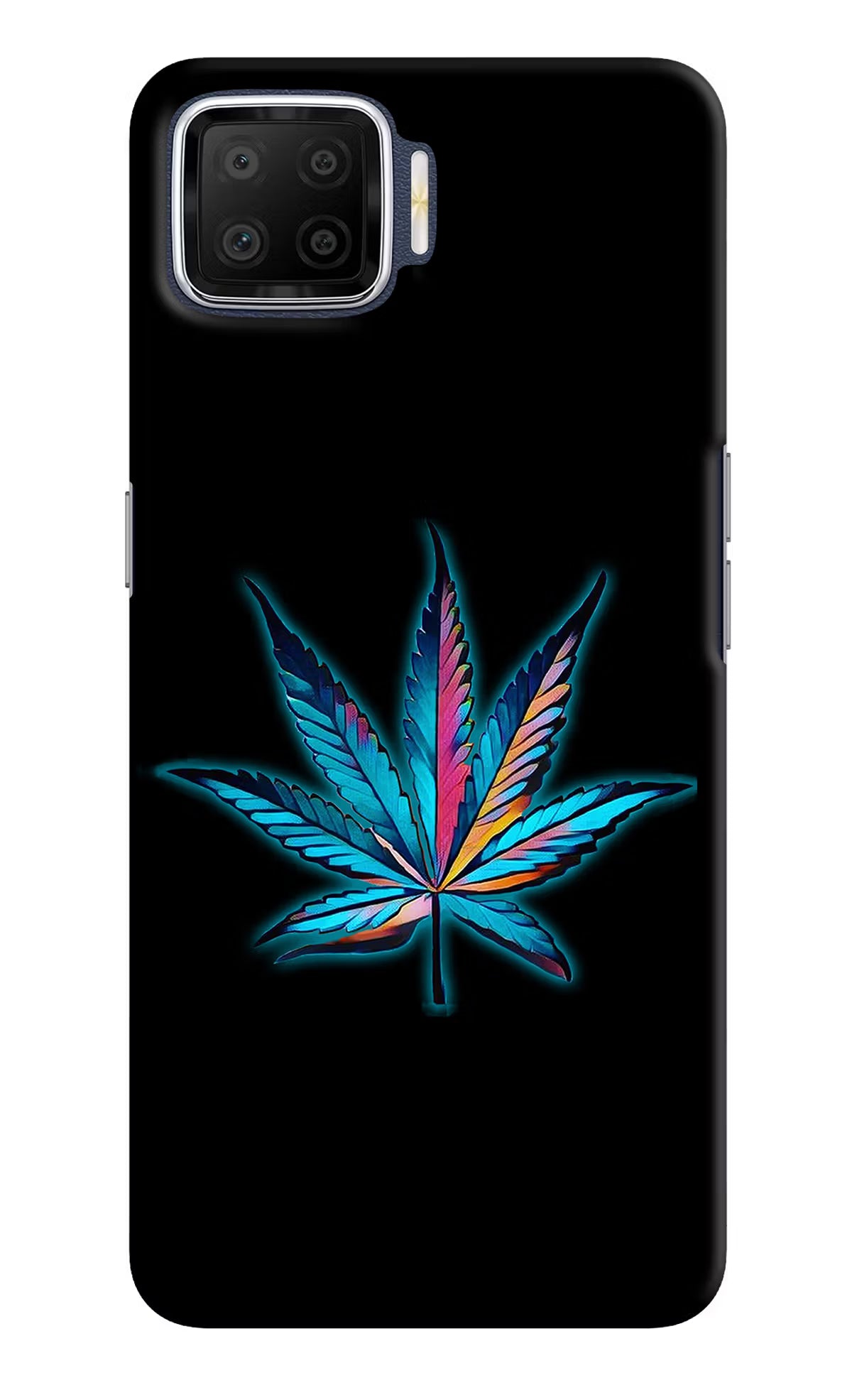 Weed Oppo F17 Hard Case Back Cover by Casekaro