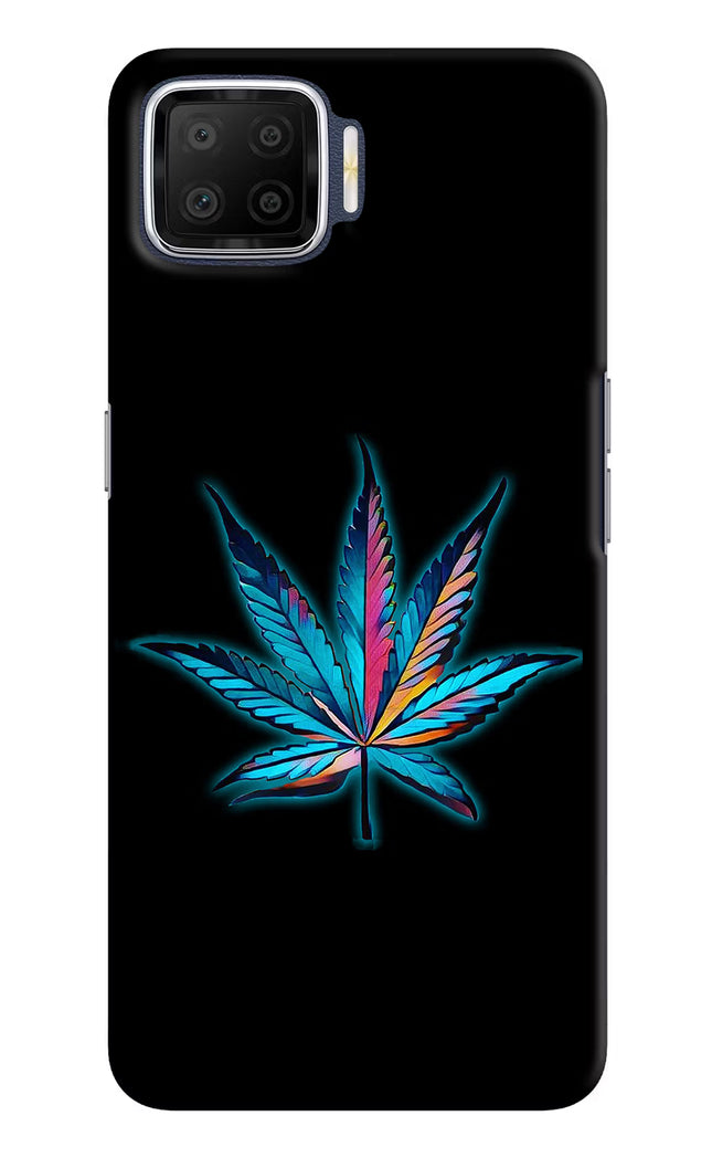 Weed Oppo F17 Hard Case Back Cover by Casekaro