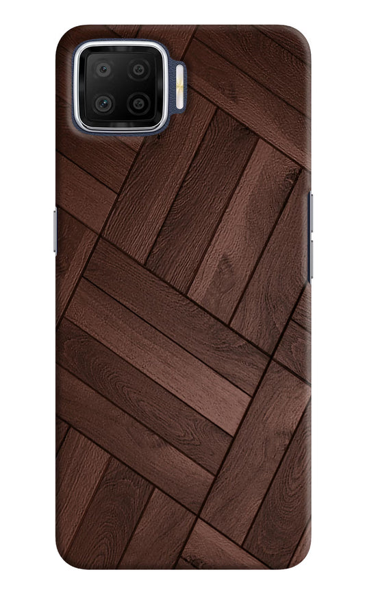 Wooden Texture Design Oppo F17 Hard Case Back Cover by Casekaro